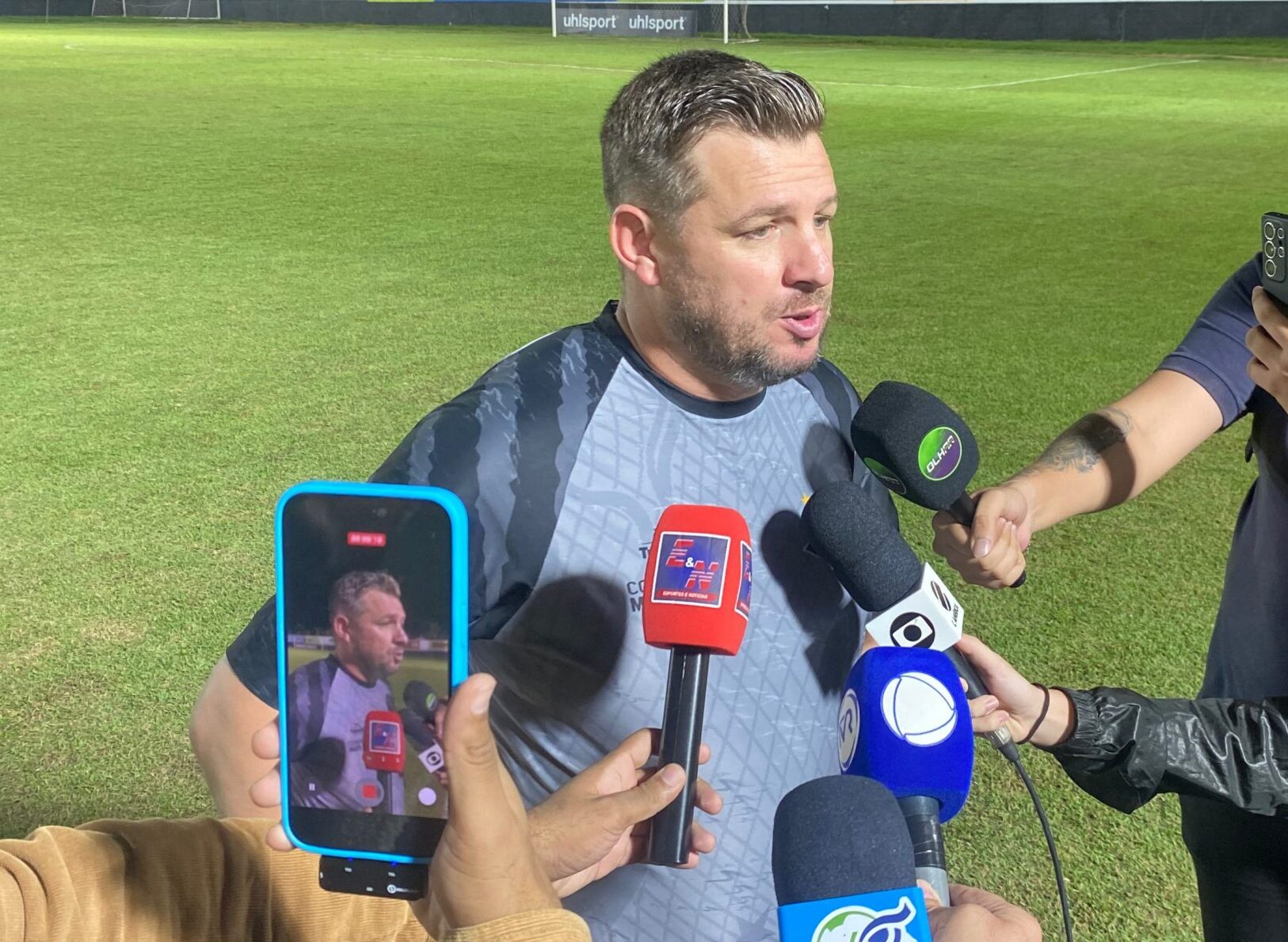 Lucas Isotton lamenta empate do Mixto e destaca confiança em reta final da Série D