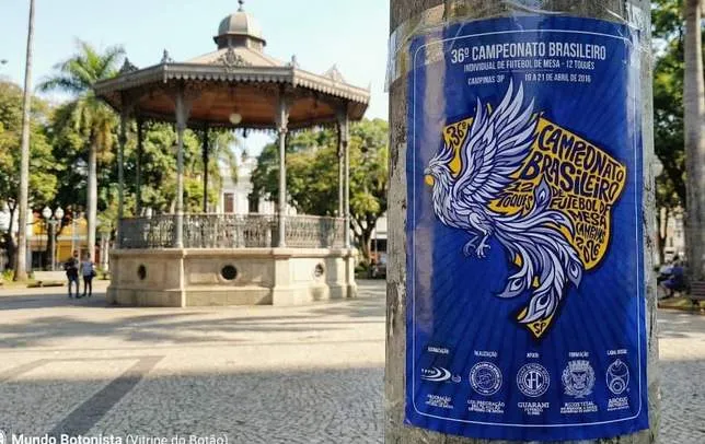 Campinas sedia Brasileiro de Futebol de Mesa de 12 toques