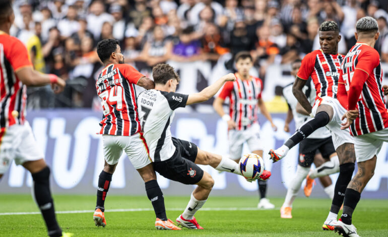Corinthians x São Paulo: onde assistir ao vivo, horário e escalações