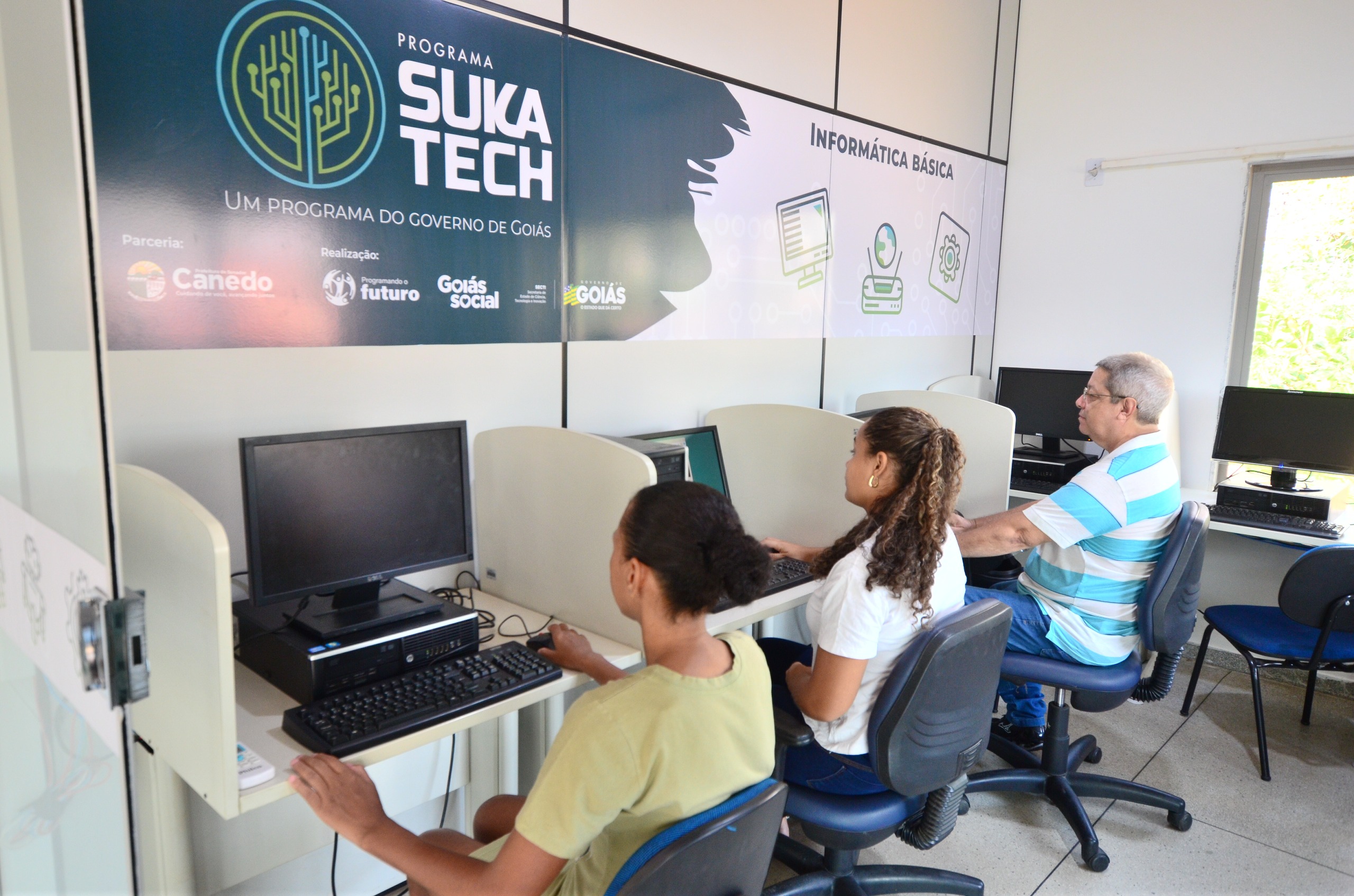 Cursos gratuitos de tecnologia em Goiânia e Senador Canedo