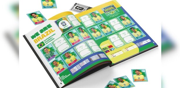 Panini lança novas figurinhas após convocação de Ancelotti para Copa do Mundo 2026
