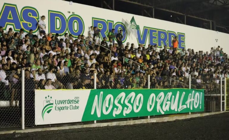 10 CONTO: Luverdense lança promoção de ingressos para decisão diante da Aparecidense