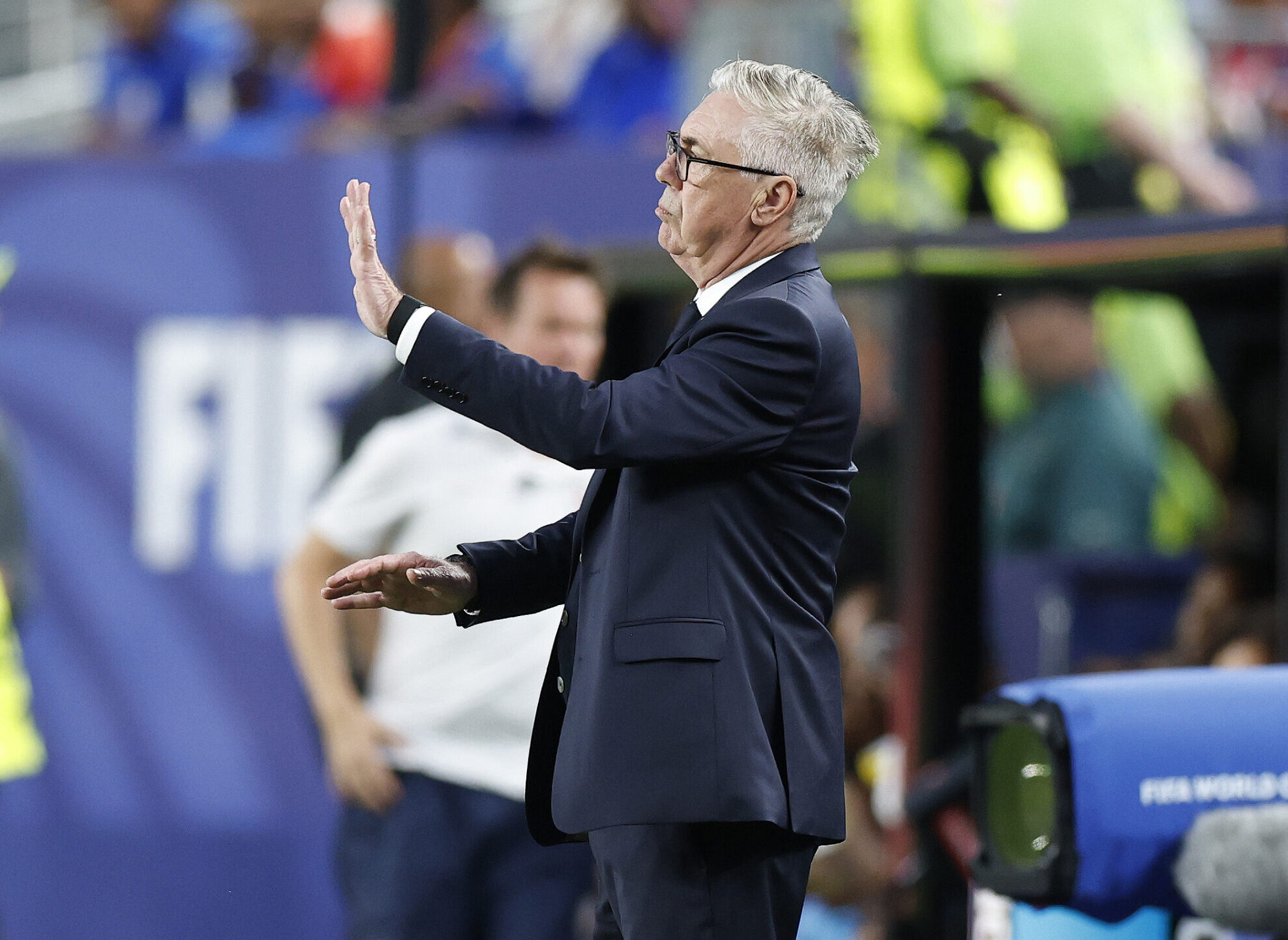 Ancelotti aprova evolução do Brasil e prevê Neymar contra a Escócia
