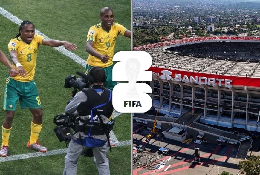 Dezesseis anos depois, México e África do Sul voltam a abrir uma Copa do Mundo