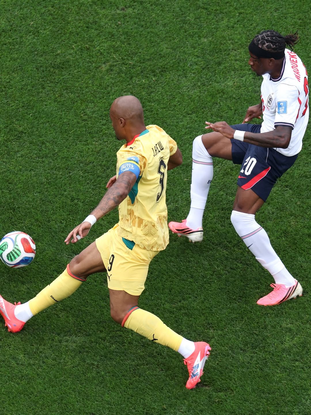 Inglaterra para no “ferrolho” de Gana e só empata em partida do grupo L