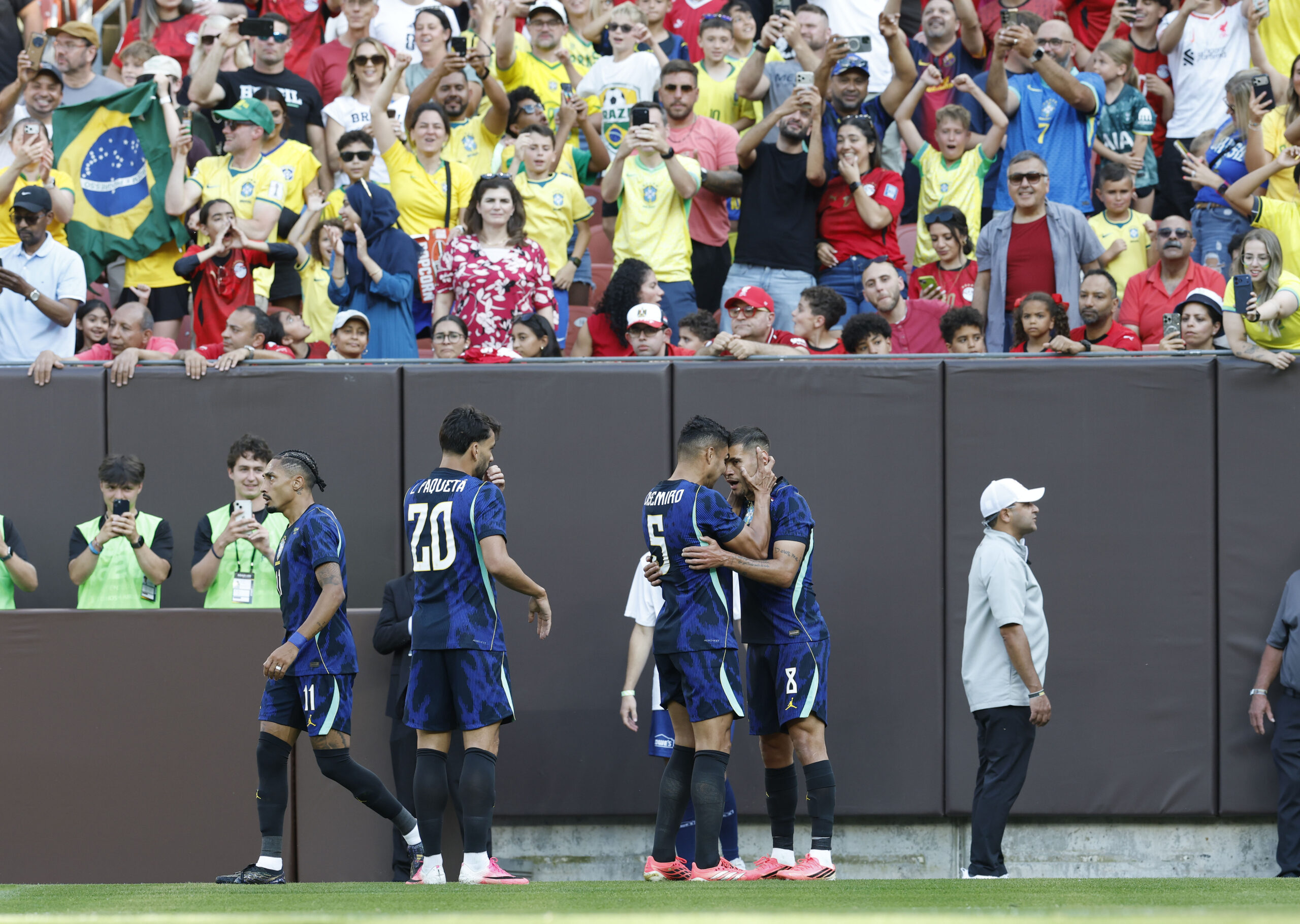 Com erro de Marquinhos e gol decisivo de Endrick, Brasil bate o Egito às vésperas de estreia na Copa