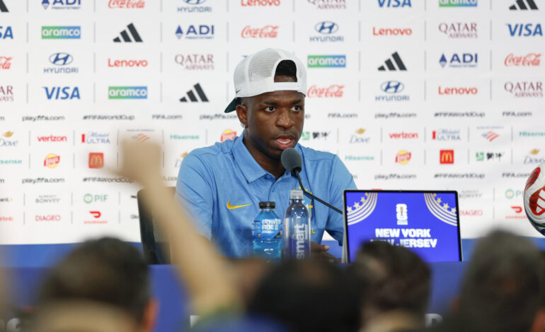 Vini Jr. projeta Brasil forte na Copa e Ancelotti reforça confiança para estreia contra Marrocos