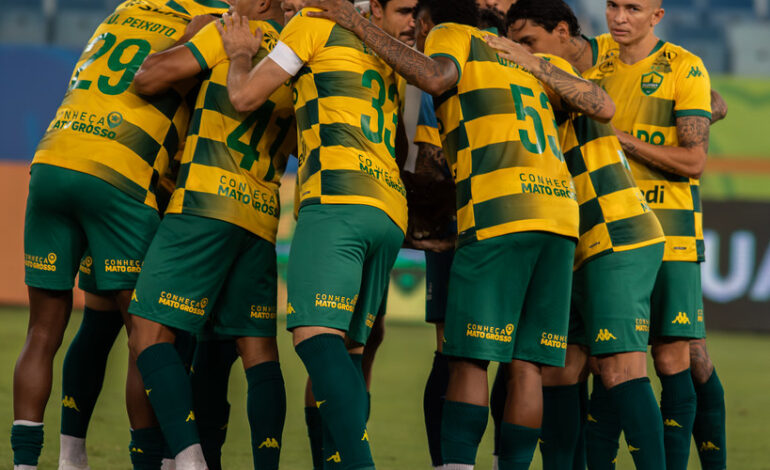 Aiyran marca nos acréscimos e Cuiabá bate o América-MG na Arena