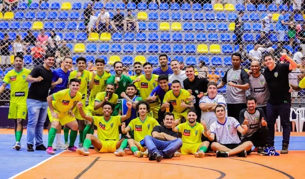 Sorriso estreia nesta quinta no Campeonato Brasileiro de Futsal contra o Magé